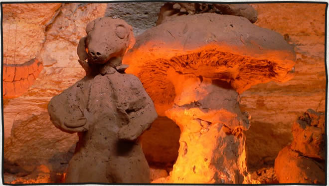 Airman's Cave in the Aggie Art Gallery